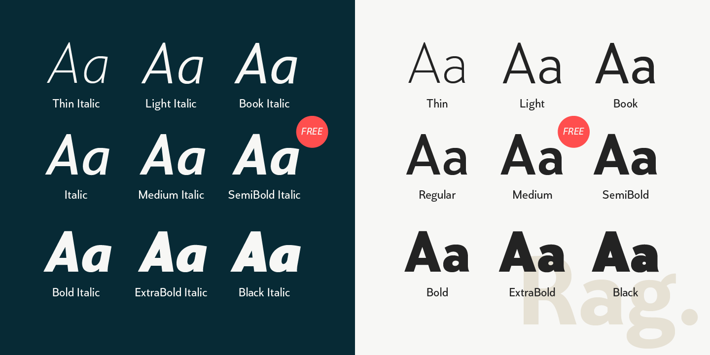 Example font Proda Sans #9